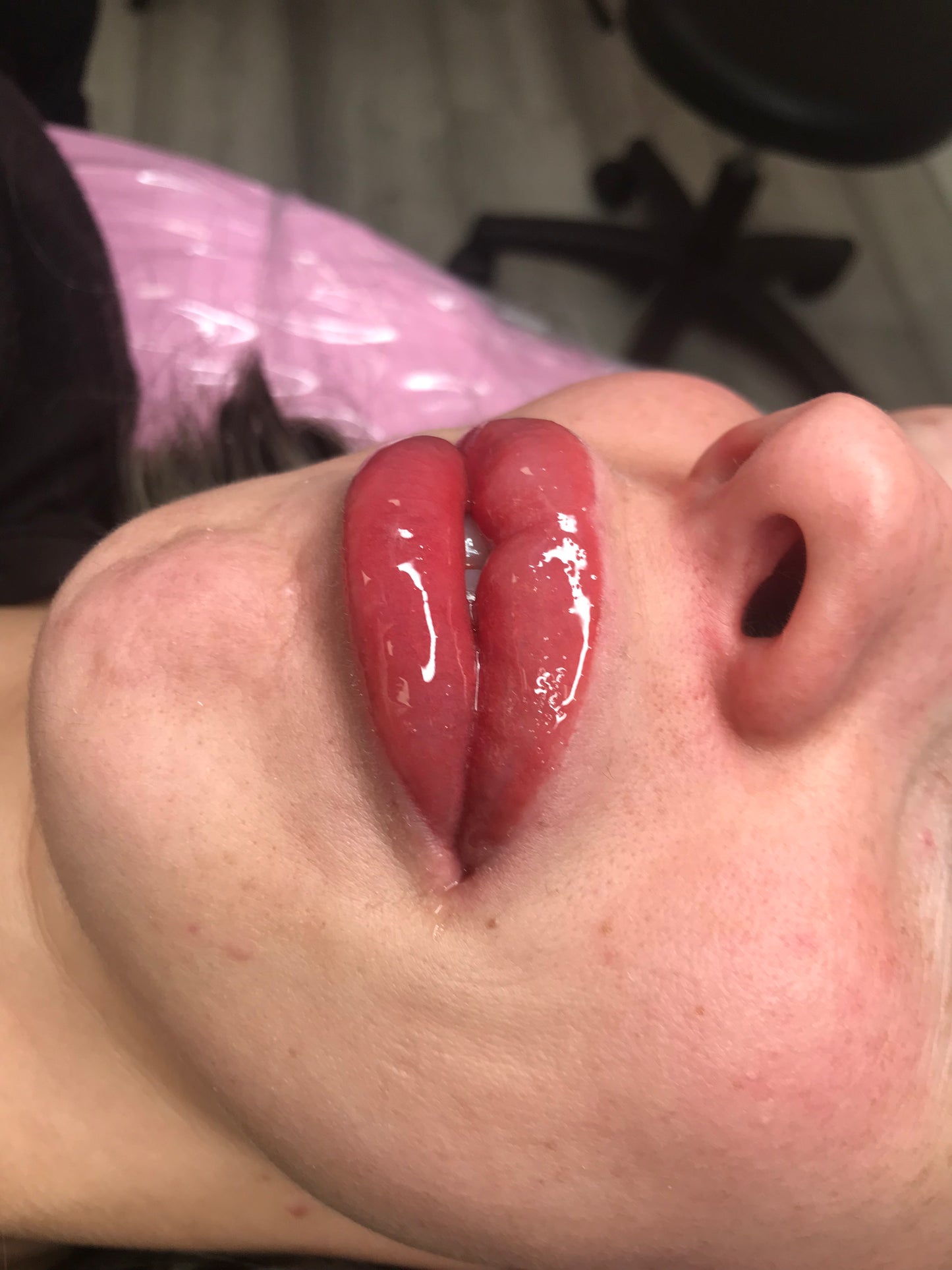 Semi-Permanent Lip Blush Tattoo