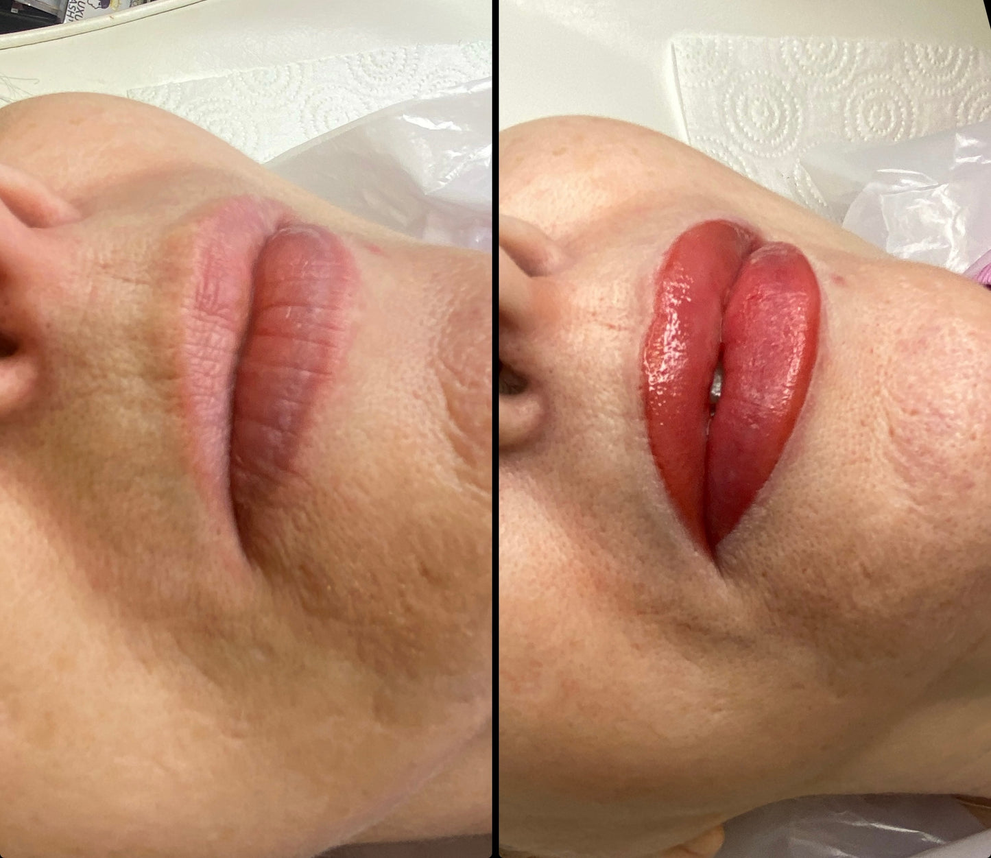 Semi-Permanent Lip Blush Tattoo